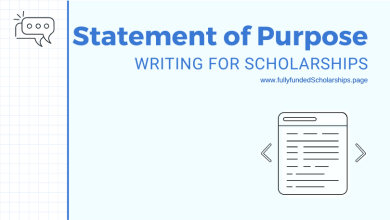Statement of Purpose SOP for Scholarship Application