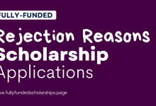 Why Scholarship Applications Get Rejected