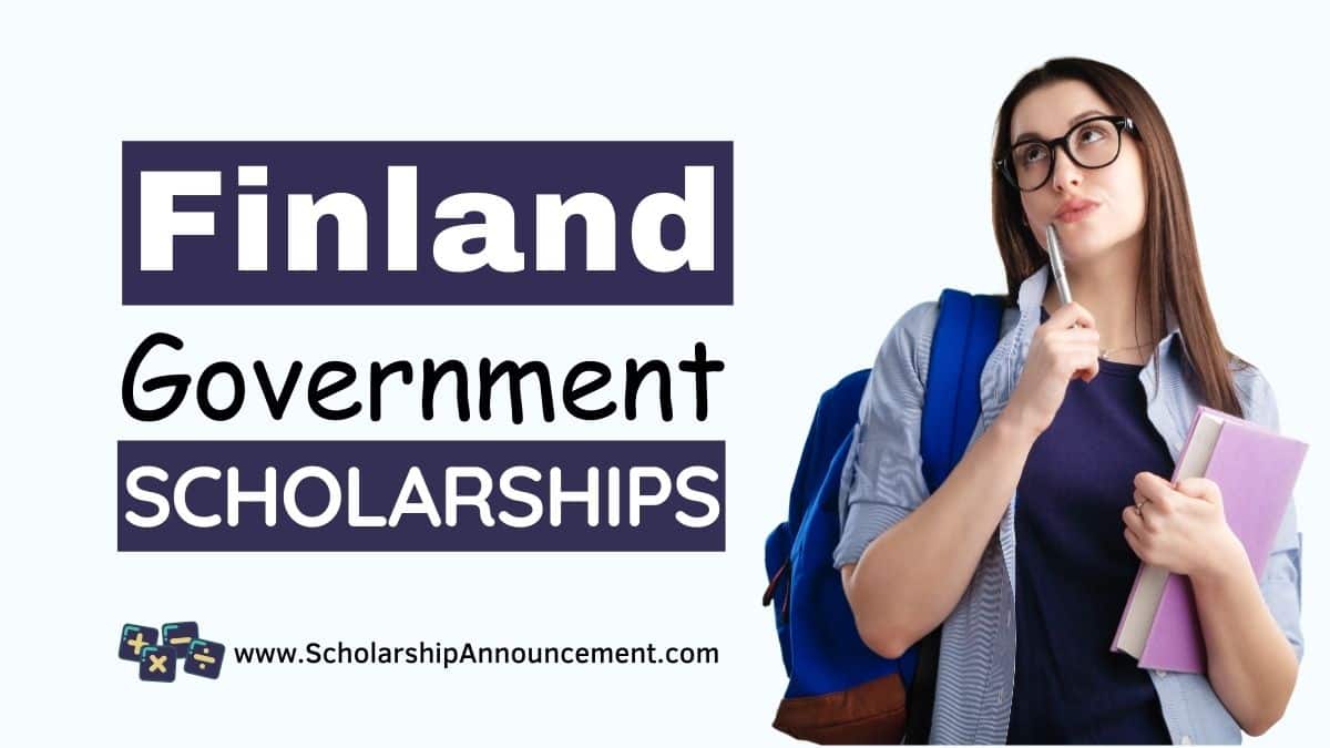Finland Government Scholarships 2025 Application Submission Help