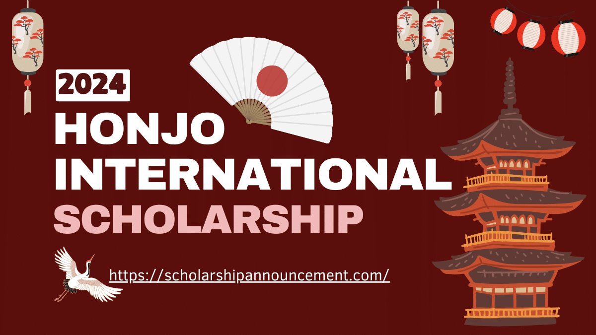 Honjo-International-Scholarship-2024-in-Japan