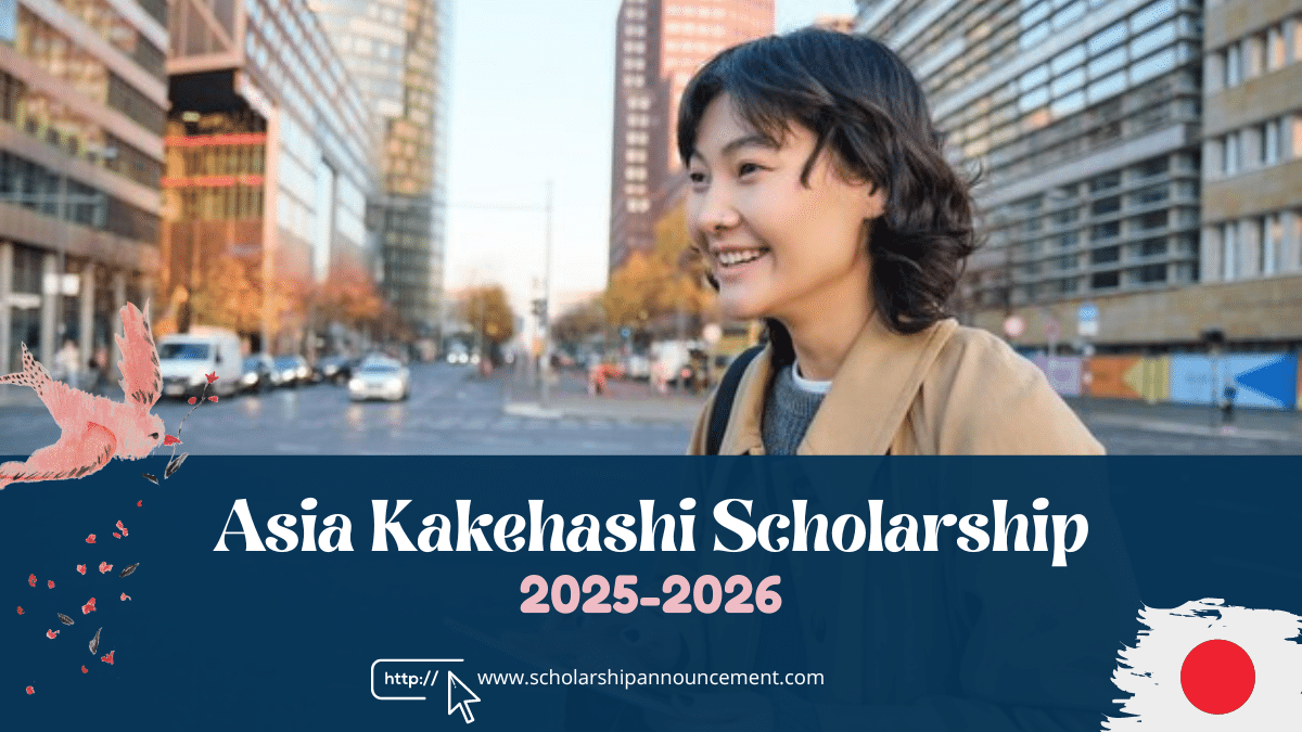 Asia Kakehashi Scholarship in Japan 2025-2026