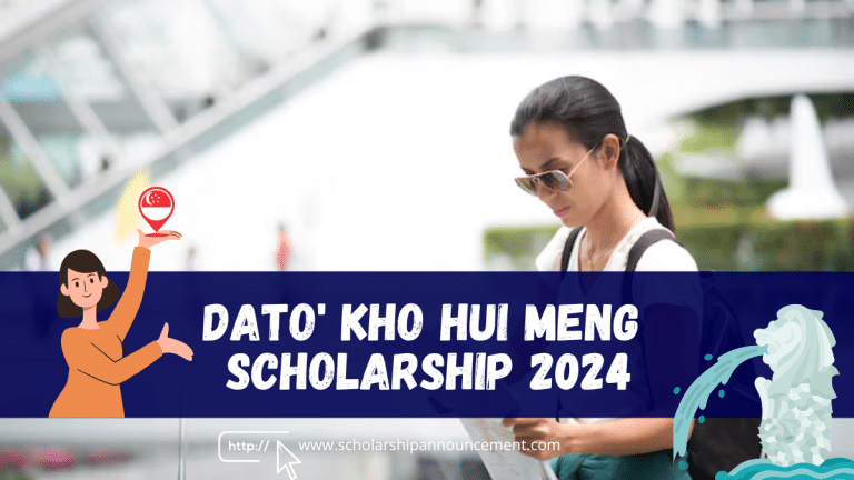 Dato Kho Hui Meng Scholarship 2024 At Singapore Management University Dato Kho Hui Meng Scholarship 2024 At Singapore Management University