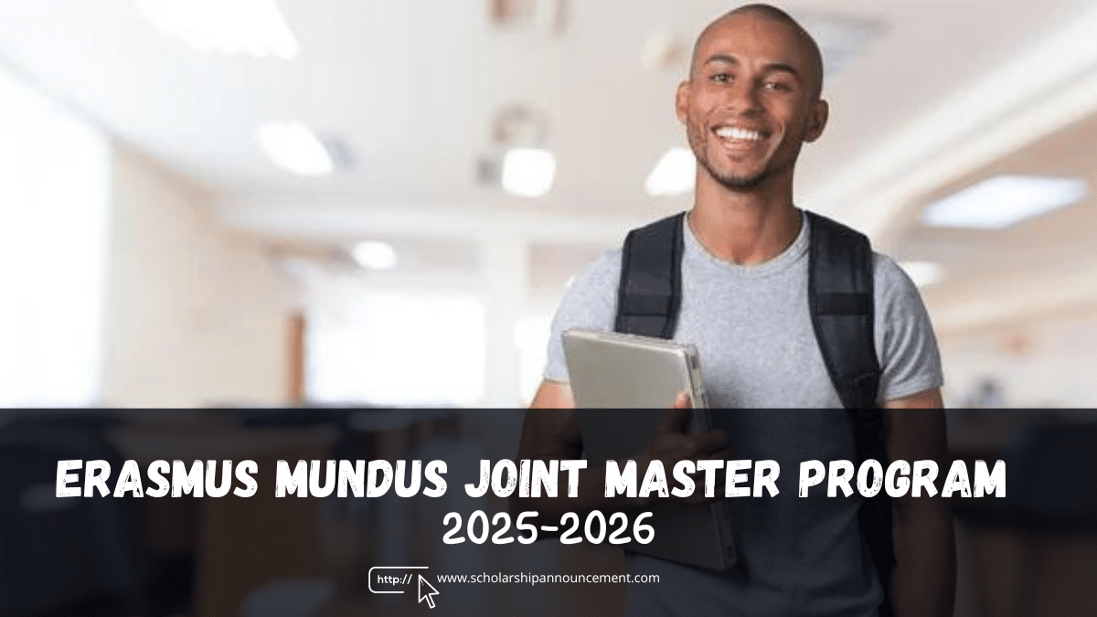 Erasmus Mundus Joint Master Program 2025-2026