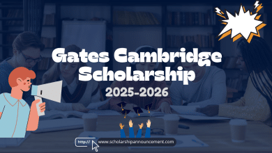 Gates Cambridge Scholarship 2025-2026