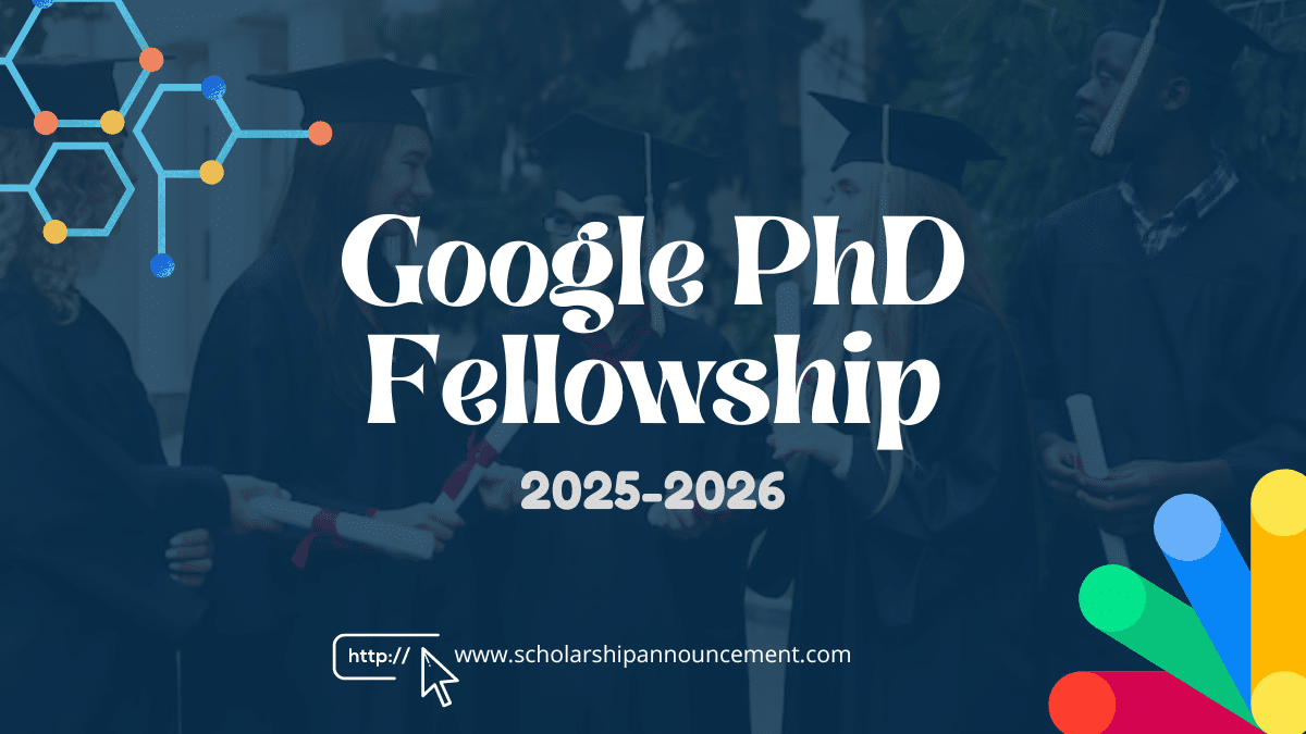 Google PhD Fellowship 2025-2026