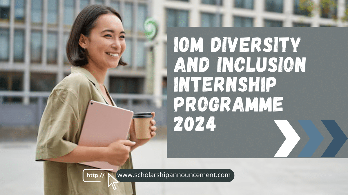 IOM Diversity and Inclusion Internship Programme 2024