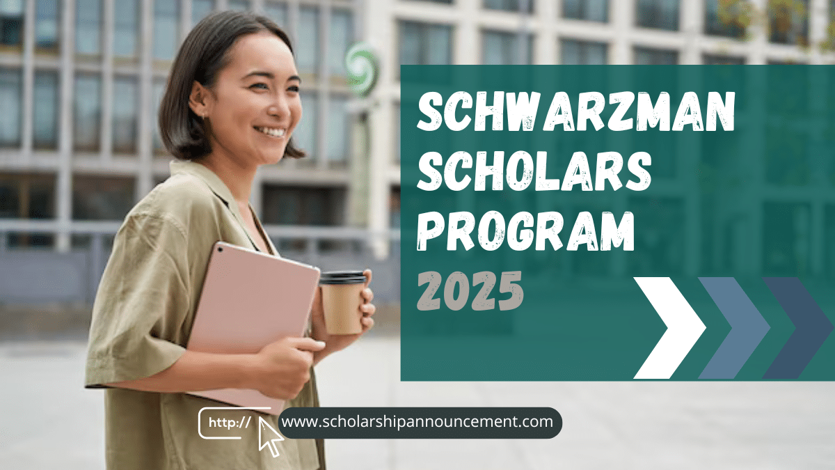 Schwarzman Scholars program 2025