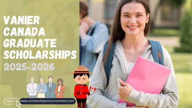Vanier Canada Graduate Scholarships 2025-2026