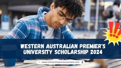 Western Australian Premier's University Scholarship 2024