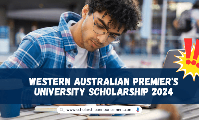 Western Australian Premier's University Scholarship 2024