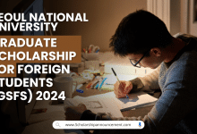 Graduate Scholarship for Foreign Students (GSFS) 2024