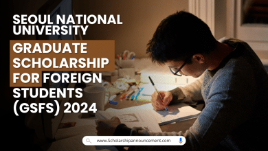 Graduate Scholarship for Foreign Students (GSFS) 2024