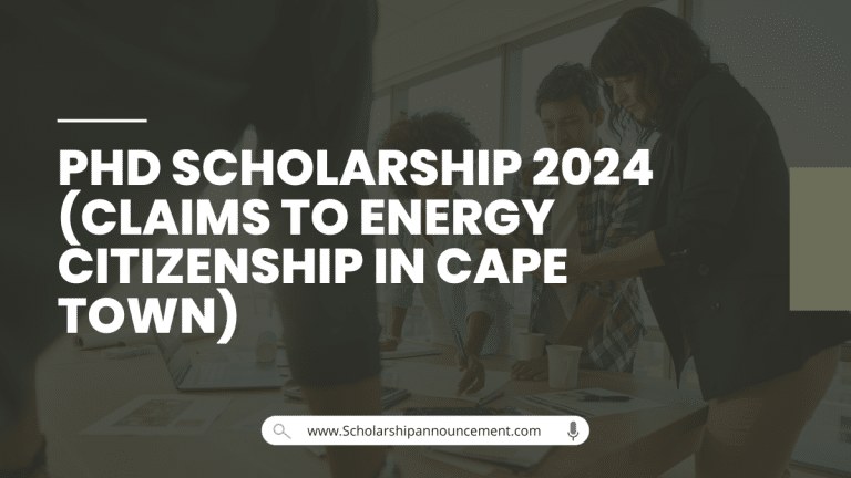 phd energy economics scholarships