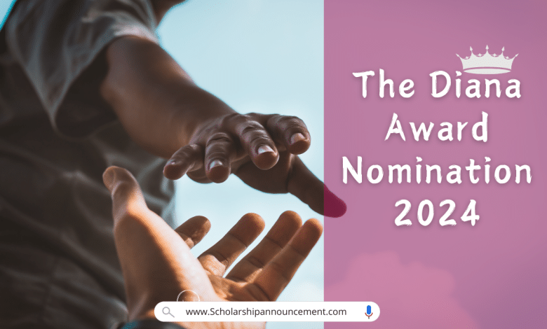 The Diana Award Nomination 2024