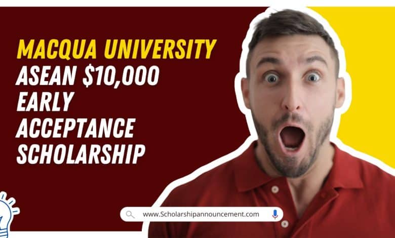 ASEAN $10,000 Early Acceptance Scholarship