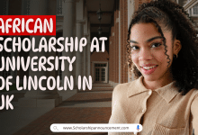 African Scholarship at University of Lincoln in UK
