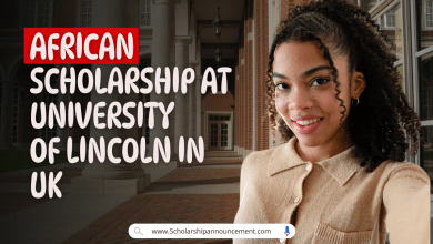 African Scholarship at University of Lincoln in UK