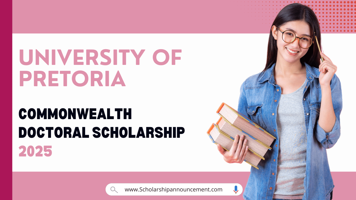 Commonwealth Doctoral Scholarship 2025