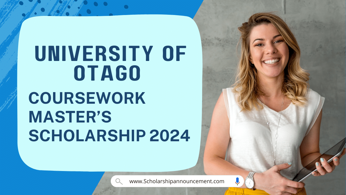 Coursework Master’s Scholarship 2024