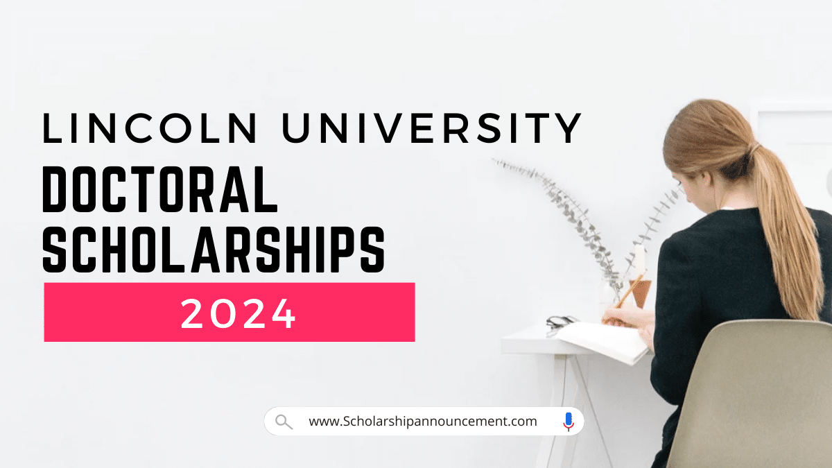 Doctoral Scholarships 2024